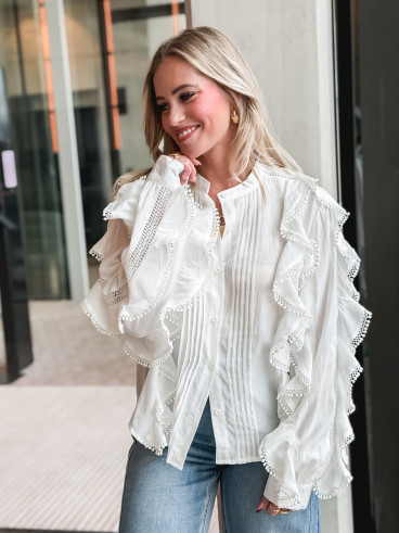 Chemisier Victoire - Blanc