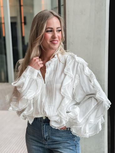 Chemisier Victoire - Blanc