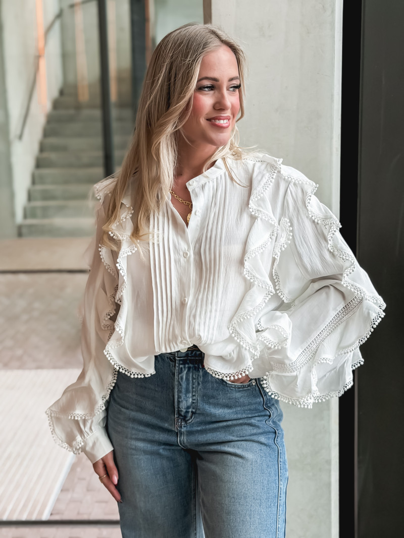 Chemisier Victoire - Blanc
