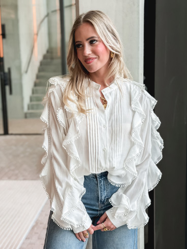 Chemisier Victoire - Blanc