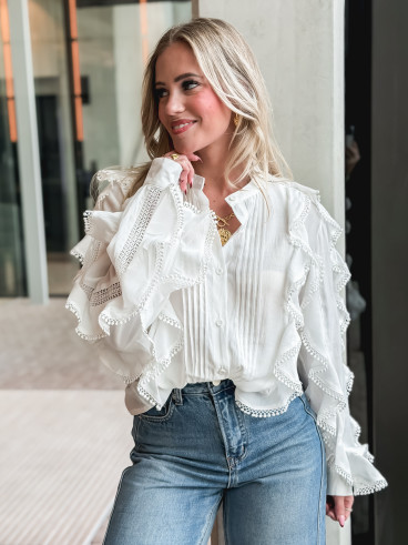 Chemisier Victoire - Blanc