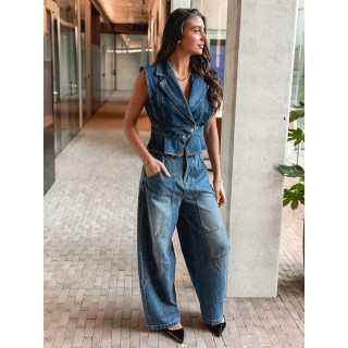 Veste sans manches Mayana - Bleu