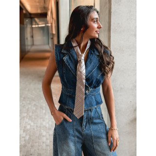 Veste sans manches Mayana - Bleu