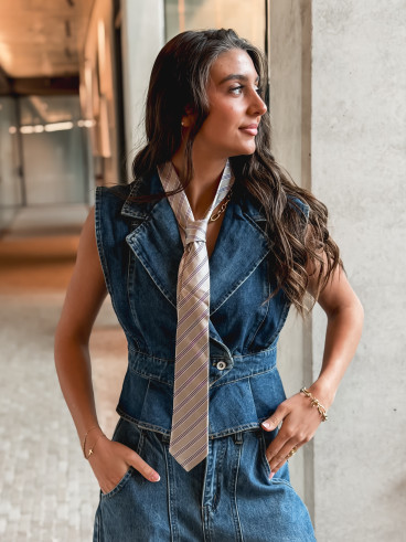 Veste sans manches Mayana - Bleu