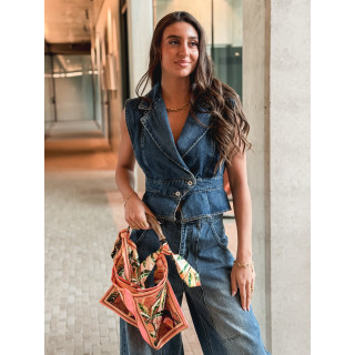 Veste sans manches Mayana - Bleu