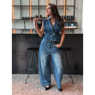 Veste sans manches Mayana - Bleu