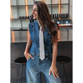 Veste sans manches Mayana - Bleu