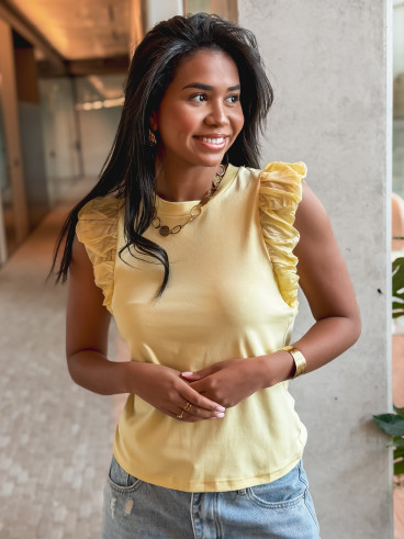 Blouse Martika - Jaune Blouse Martika - Jaune