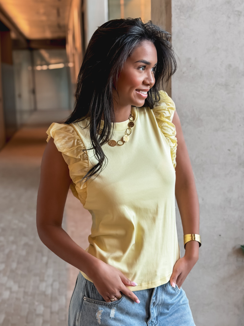 Blouse Martika - Jaune Blouse Martika - Jaune