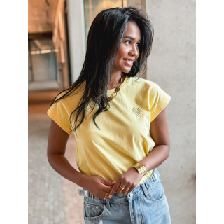 T-shirt Dina - Jaune/Doré
