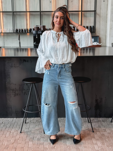 Blouse Elanor - Blanc