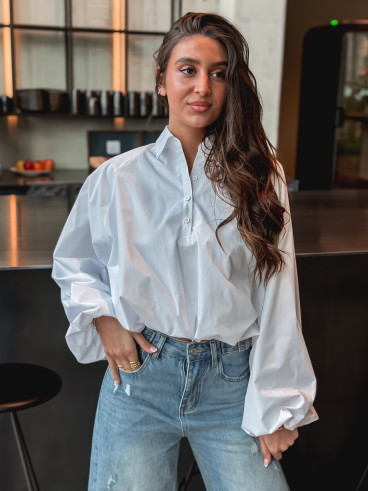 Blouse Katalina - Blanc Blouse Katalina - Blanc