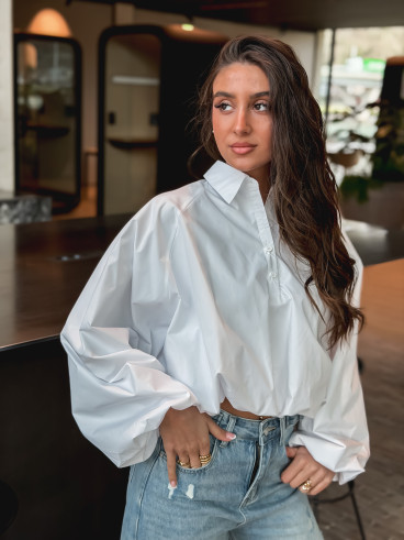 Blouse Katalina - Blanc Blouse Katalina - Blanc