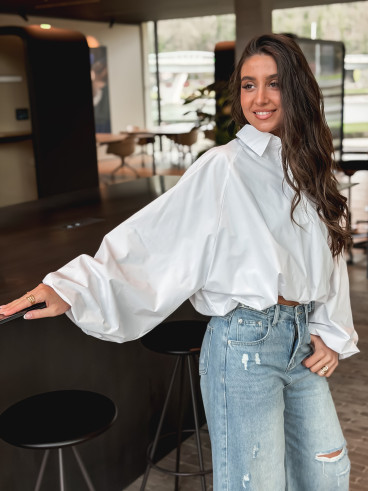 Blouse Katalina - Blanc Blouse Katalina - Blanc