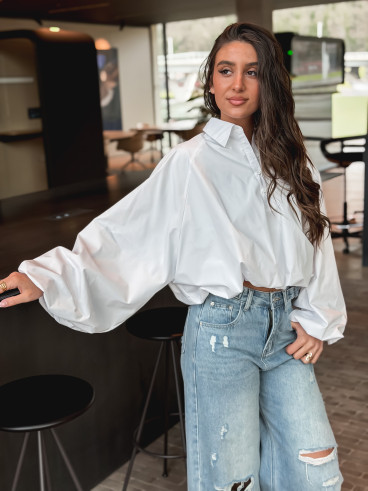 Blouse Katalina - Blanc Blouse Katalina - Blanc