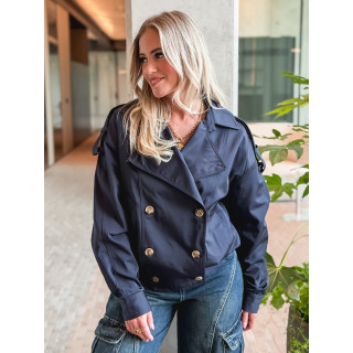 Trench court Baya - Bleu marine