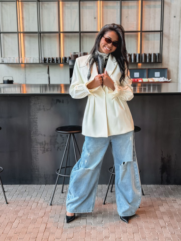 Blazer Olivéa - Ecru