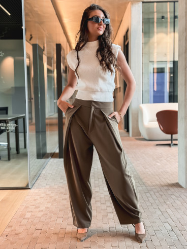 Pantalon Clea - Taupe Pantalon Clea - Taupe