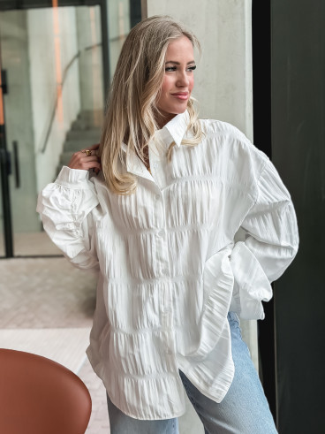 Chemise Adélie - Blanc