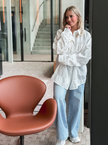 Chemise Adélie - Blanc