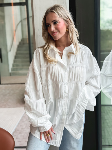 Chemise Adélie - Blanc