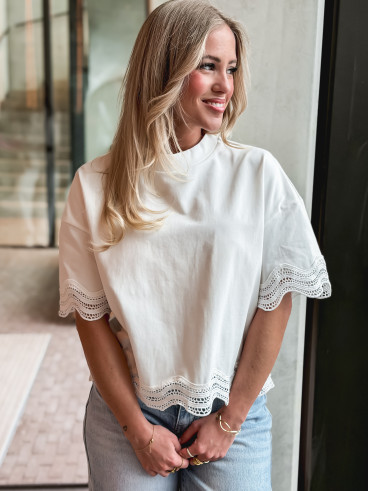 T-shirt Kadya - Blanc