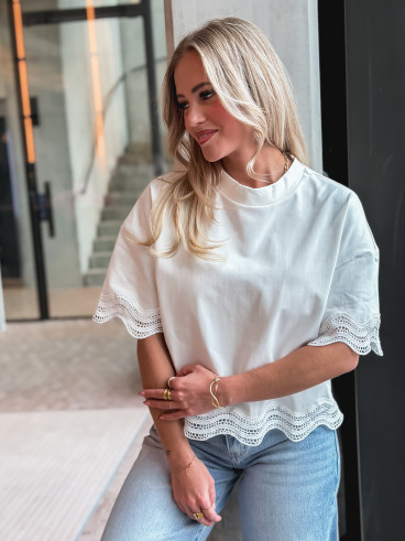 T-shirt Kadya - Blanc T-shirt Kadya - Blanc