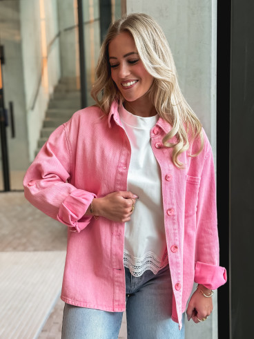 Chemise en jeans Marjorie - Rose Chemise en jeans Marjorie - Rose
