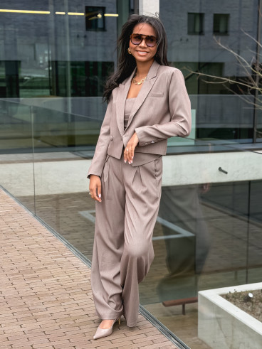 Blazer Eliora - Taupe Blazer Eliora - Taupe