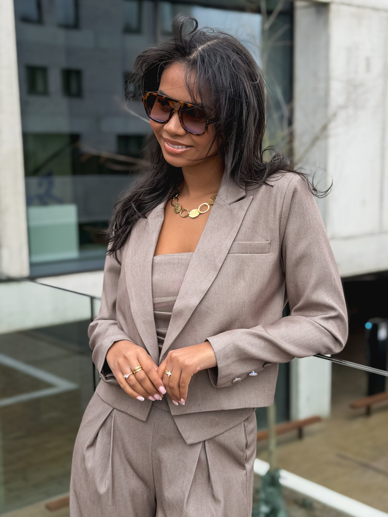 Blazer Eliora - Taupe
