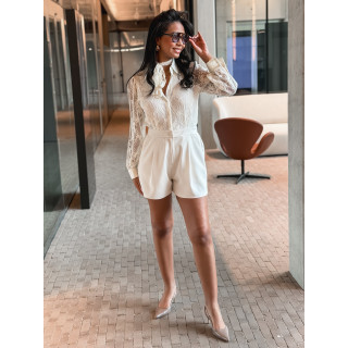 Combinaison short Hilda - Beige