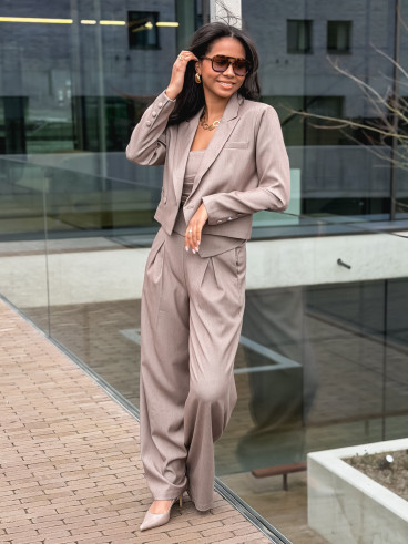 Pantalon Eliora - Taupe Pantalon Eliora - Taupe