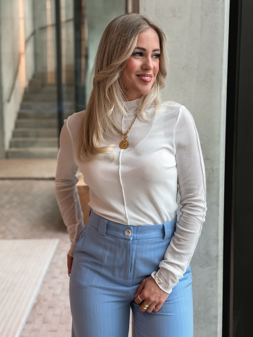 Blouse Solyara - Blanc Blouse Solyara - Blanc