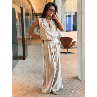 Gilet sans manches Fania - Beige