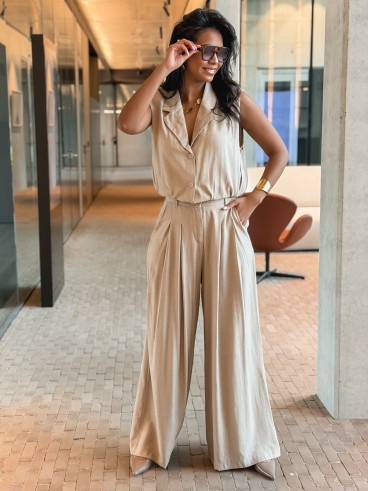 Pantalon Fania - Beige Pantalon Fania - Beige