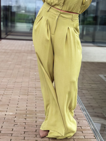 Pantalon Fania - Vert olive