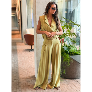 Pantalon Fania - Vert olive