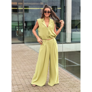 Pantalon Fania - Vert olive