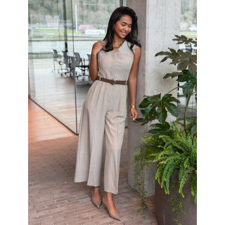 Combinaison pantalon Sirina - Taupe