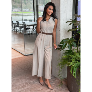 Combinaison pantalon Sirina - Taupe