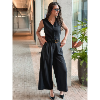 Combinaison pantalon Sirina - Noir