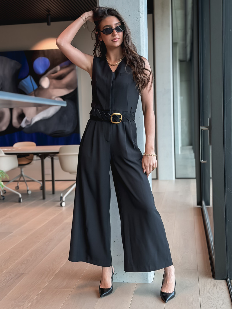 Combinaison pantalon Sirina - Noir