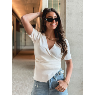 Blouse Hilona - Blanc