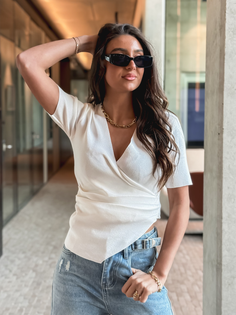 Blouse Hilona - Blanc