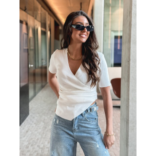 Blouse Hilona - Blanc