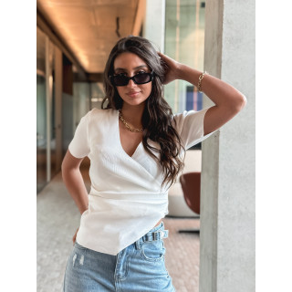 Blouse Hilona - Blanc