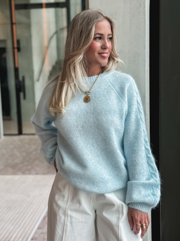 Pull Edna - Bleu ciel
