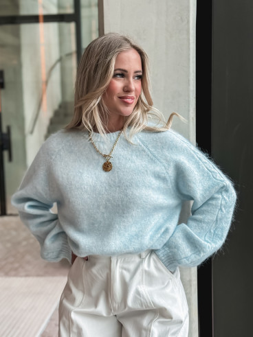 Pull Edna - Bleu ciel
