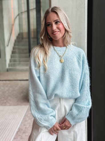 Pull Edna - Bleu ciel