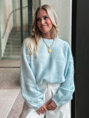 Pull Edna - Bleu ciel